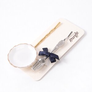gargle Dinner Time! Hair Pins Gold
