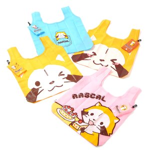 Rascal the Raccoon Colorful Shopping Bag Complete Set