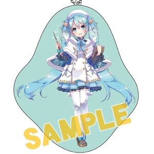 Vocaloid Mini Cushion Keychain Collection: Aocha Ver. Miku