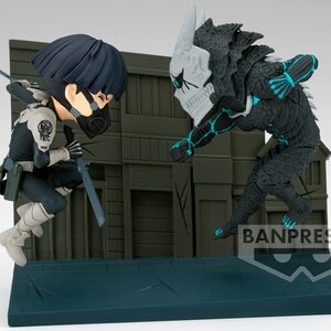 World Collectable Figure Log Stories Kaiju No. 8 Soshiro Hoshina vs Kaiju No. 8