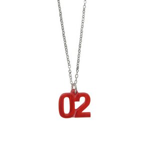 Evangelion Unit Pendent Necklace UNIT-02