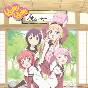 YuruYuri Tea Room Wall Scroll