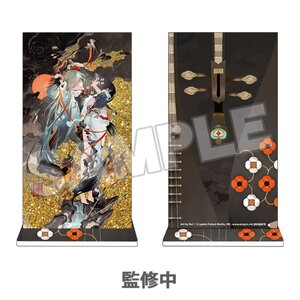 Hatsune Miku Big Glitter Acrylic Block: Shimian Maifu Ver.