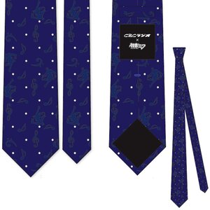 Hatsune Miku Collaboration Necktie Blue