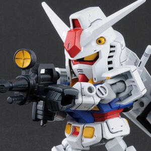SD Gundam Cross Silhouette Mobile Suit Gundam RX-78-2 Gundam & Cross Silhouette Frame