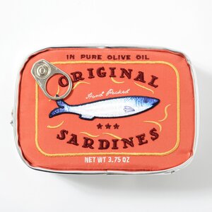 Accommode Sardine Can Pouches Salmon Pink