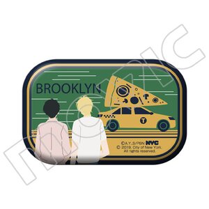 Banana Fish NYC Pin Badge Collection Brooklyn Taxi