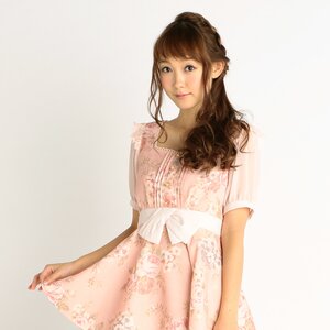 LIZ LISA Floral Blouse Pink