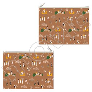 Promised Neverland Yuru Palette Flat Pouch