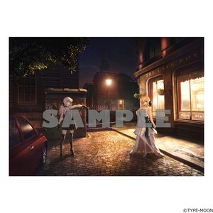 Fate/stay night -Edinburgh at Night- F6-Size Canvas Art (Illustration by Takashi Takeuchi)