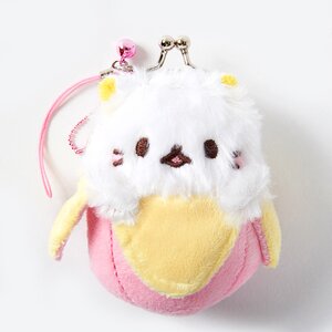 Bananya Coin Pouch Fluffy Bananya