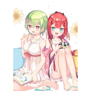 Summer Pockets: Reflection Blue Support Illustration Collection