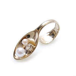 Lilou Spoon Ring Gold