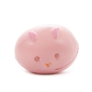 Soft Bunny Manju Squeeze Toy Collection Peach Bunny