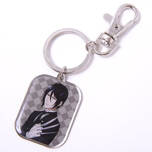 Black Butler 2 Sebastian Metal Keychain