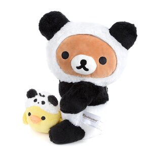 Rilakkuma Panda Plush Collection Rilakkuma with Kiiroitori