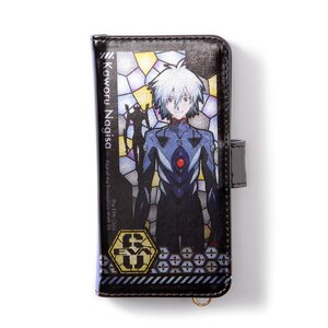 Rebuild of Evangelion Stained Glass iPhone 6/6s Character Flip Cases Kaworu