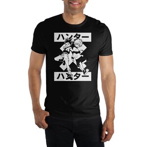 Hunter x Hunter Gon & Kilua Black Tee S