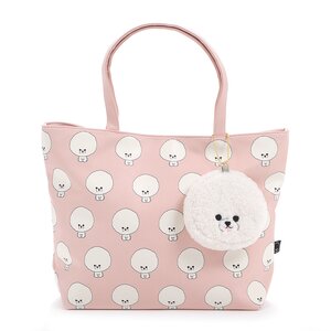 FLAPPER Puff-chan Pocket Tote Bag Pink