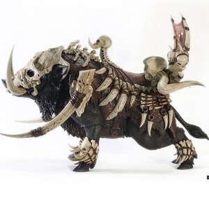 Battle Boar Bonestabber (Black) 1/12 Scale Action Figure [Pre-order]