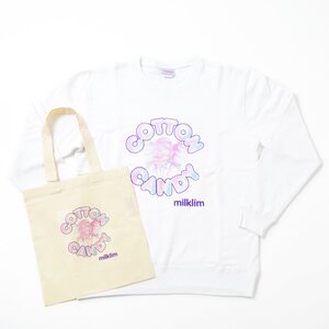 milklim Cotton Candy Big Sweater White