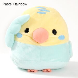 Kotori Tai Budgerigar Plushies (Big) Pastel Rainbow