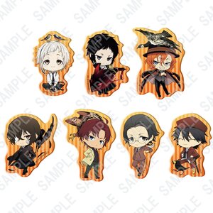 Bungo Stray Dogs Birds of Autumn Clear Clip Badge Collection Complete Box Set