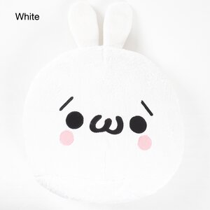Kaomojin Usamimi Gigantic Cushions White