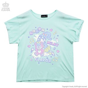 LISTEN FLAVOR Creator's Collaboration Cutsew Mint