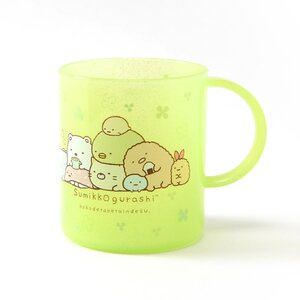 Sumikko Gurashi Plastic Mug and Drawstring Bag Set Mug