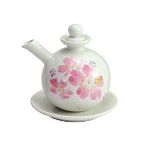 Round Soy Sauce Server Hana Matsuri Cherry Blossoms