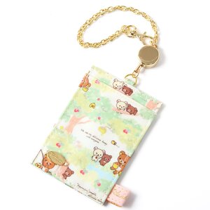 Rilakkuma Korilakkuma to Atarashii Otomodachi Reel Pass Case