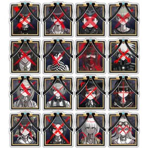 Danganronpa V3: Killing Harmony Portrait Acrylic Badge Collection Vol. 3