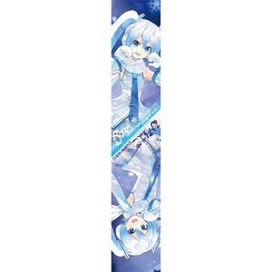 Snow Miku x Hirohako Long Towel Collection Art by KEI