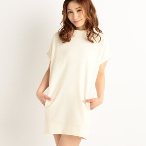 LIZ LISA Ripple Dress White