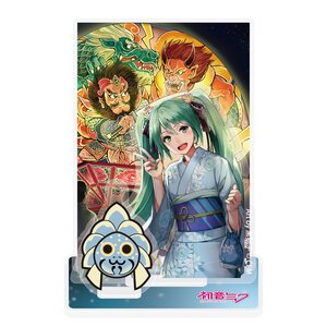 Hirosaki Neputa 300th Anniversary Festival x Hatsune Miku Diorama Acrylic Stand Collection Art by Kurojishi