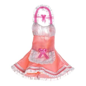Maid Costume for 1/12 Scale Action Figures Pink