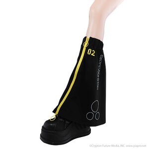 LISTEN FLAVOR Kagamine Rin/Len Black Leg Covers