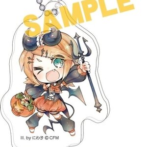 Vocaloid Acrylic Keychain Charm Collection: Niwako Ver. Kagamine Rin