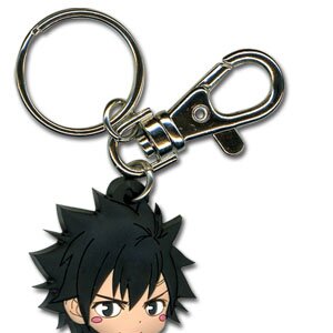Fairy Tail Chibi Character PVC Keychains Gray Fullbuster