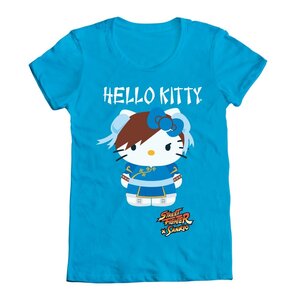 Hello Kitty Chun-Li T-Shirt Turquoise S