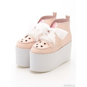 Swankiss Picnic Platform Sneakers Pink L