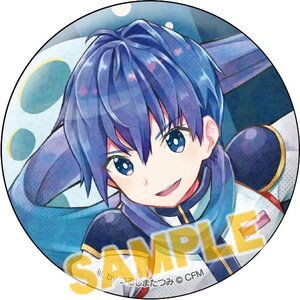 Vocaloid Space Police Tin Badge Collection Kaito