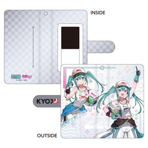 Racing Miku Kyojo Vita 2025 Ver. Book Type Smartphone Case [Pre-order]