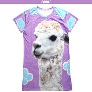 ACDC RAG Alpaca T-Shirt Dress