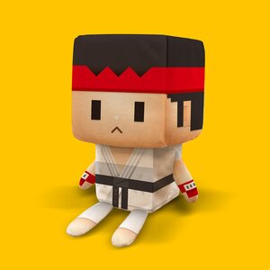 VOXENATION Capcom 40th Plush Collection Street Fighter Ryu