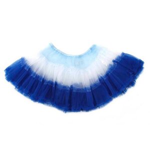 ACDC RAG 3-Color Tulle Skirt Blue x White x Navy