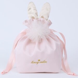 Honey Salon Lapin Pouch Pink
