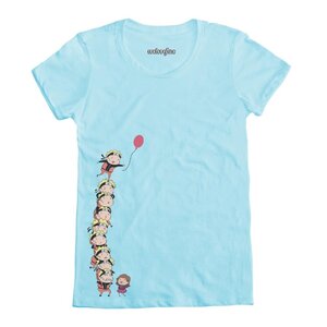 Red Baloon Light Blue Womens Light Blue L