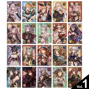 Granblue Fantasy Tin Trading Badge Collection Vol. 1